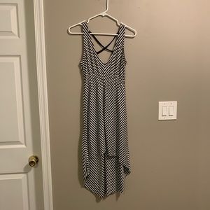 Black and white dress